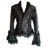 Grey Lace Gothic Jacket