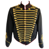 Women's black SDL military jacket