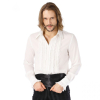 Pentagramme white 5 frill front shirt