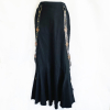 Raven steampunk straps skirt
