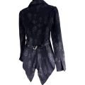 gothic cresses print women's jacket back